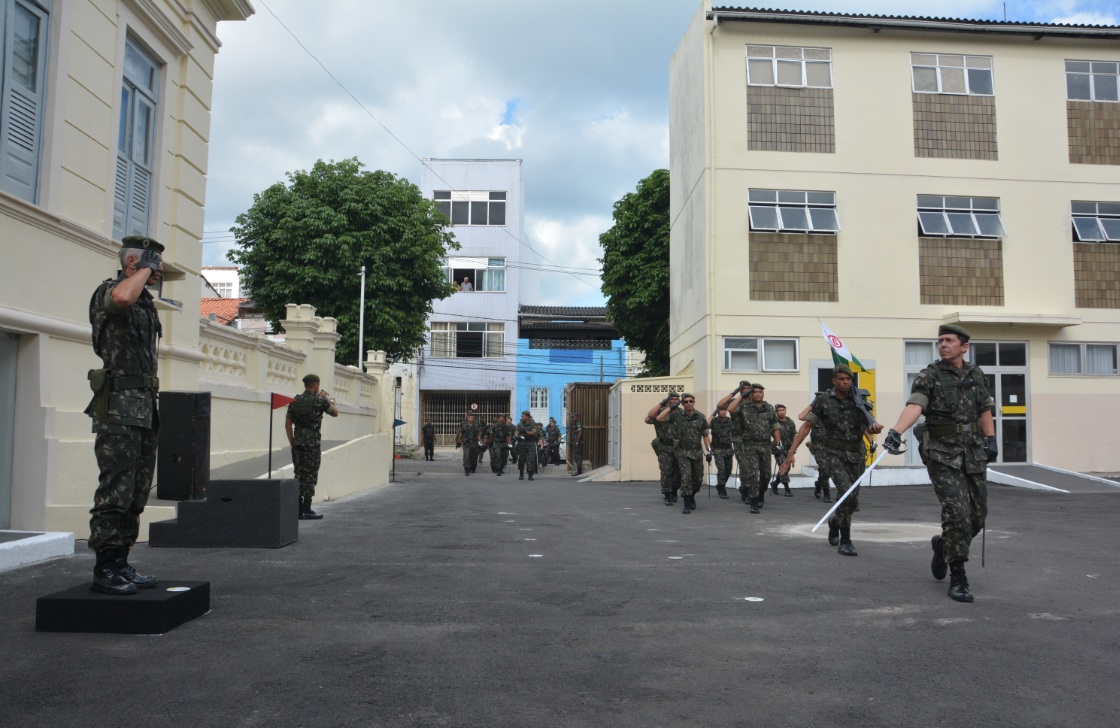 Desfile da tropa