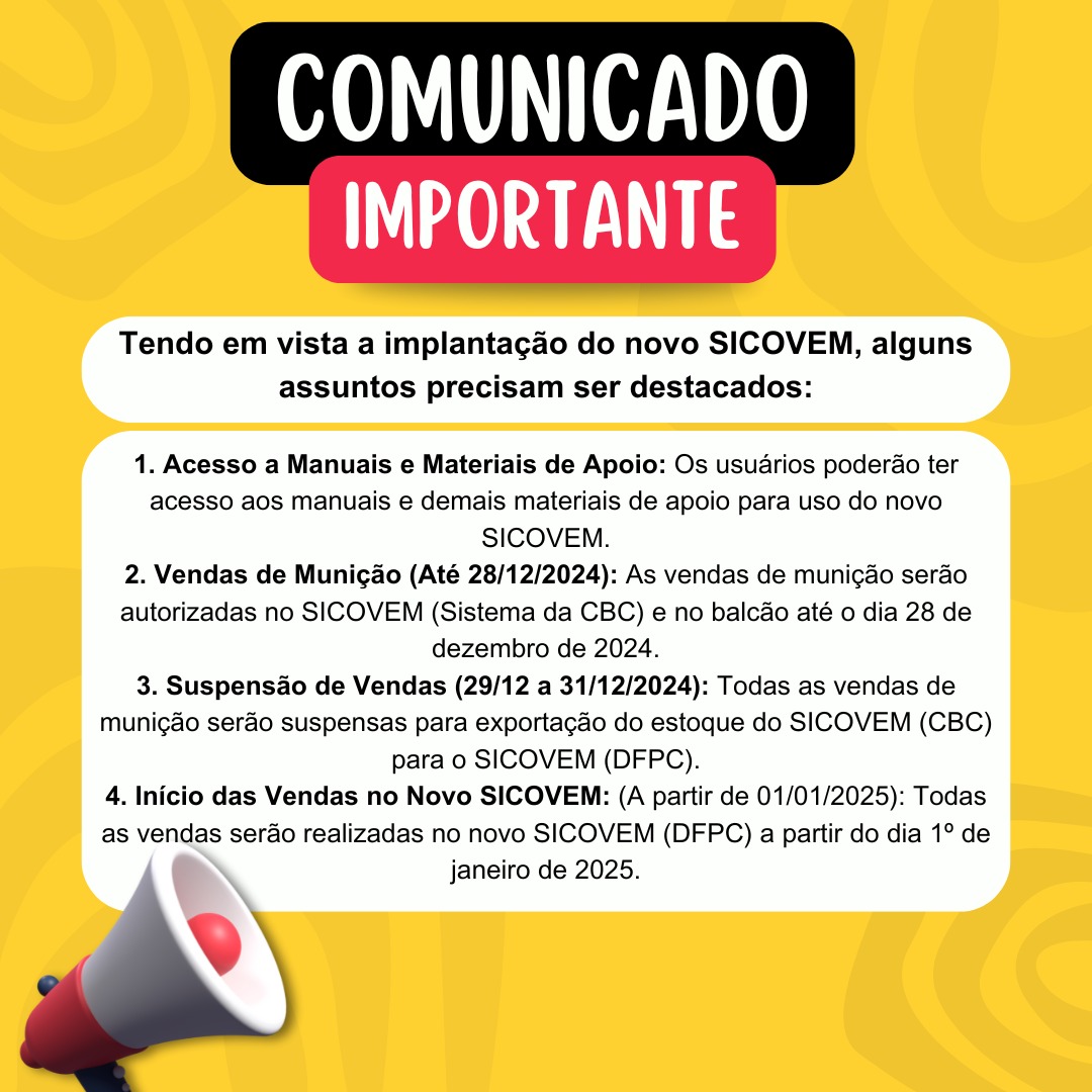 Comunicado Sicovem